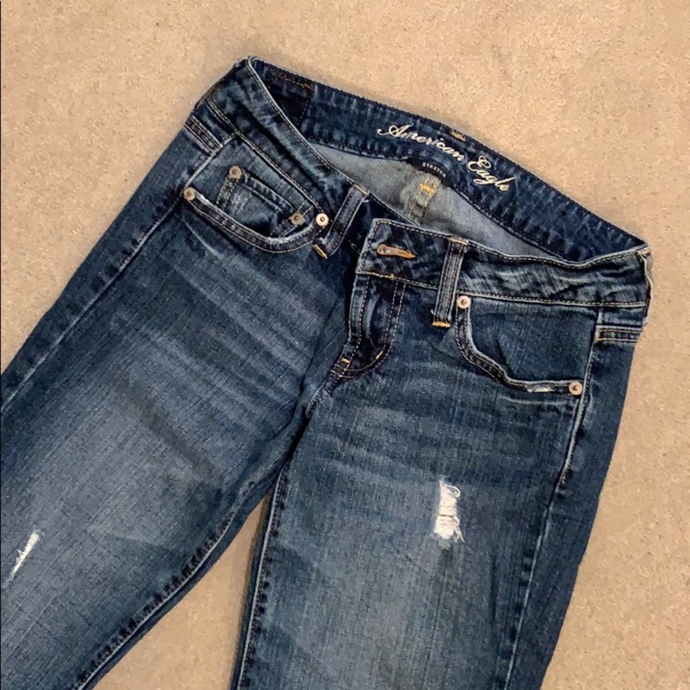 American Eagle favorite boyfriend jeans